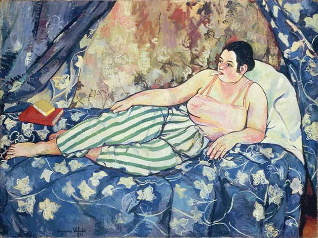 O quarto azul, Suzanne Valadon, 1923