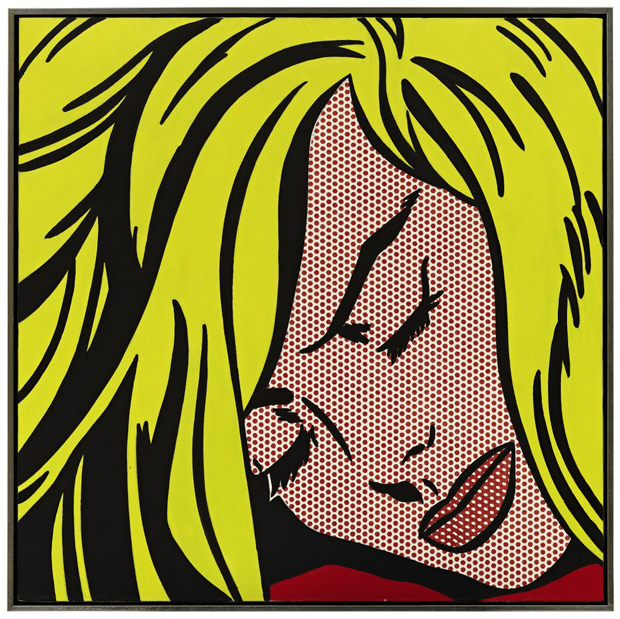 Sleeping girl, Roy Lichtenstein (1964)